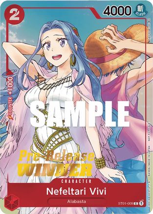 Nefeltari Vivi (OP-03 Pre-Release Tournament) [Winner] (ST01-009)  -  Promo