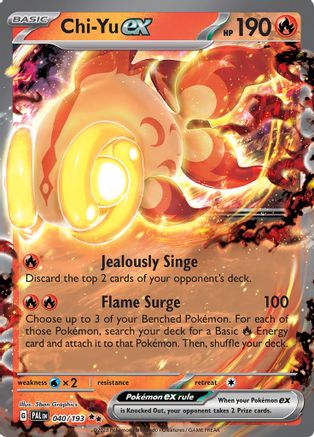 Yuyu ex - 040/193 - Double Rare - Holographique