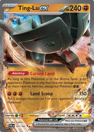 Ting-Lu-ex - 127/193 - Double Rare - Holofoil