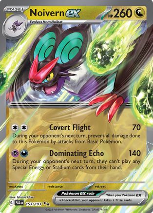 Noivern ex - 153/193 - Double Rare - Holofoil