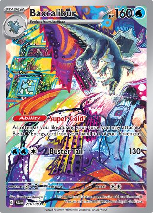 Baxcalibur - 210/193  - Illustration Rare - Holofoil