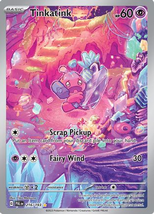 Tinkatink - 216/193  - Illustration Rare - Holofoil