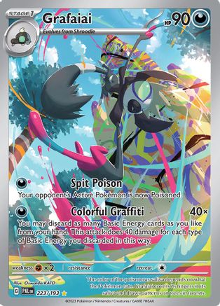 Grafaiai - 223/193 - Illustration Rare - Holofoil