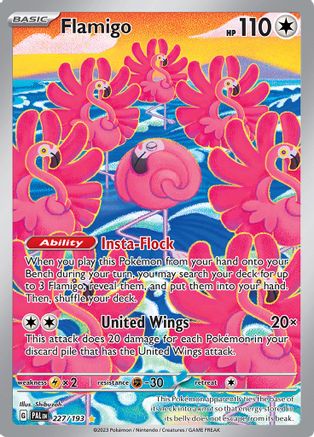 Flamigo - 227/193 - Illustration Rare - Holofoil