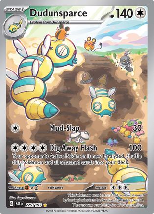 Dudunsparce - 229/193  - Illustration Rare - Holofoil