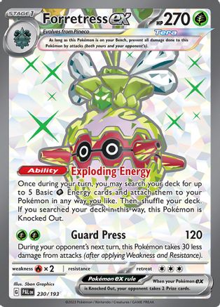 Forretress ex - 230/193 - Ultra Rare - Holofoil