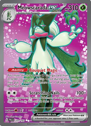 Meowscarada ex - 231/193  - Ultra Rare - Holofoil