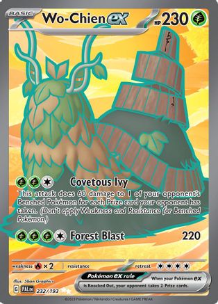 Wo-Chien ex - 232/193 - Ultra Rare - Holofoil