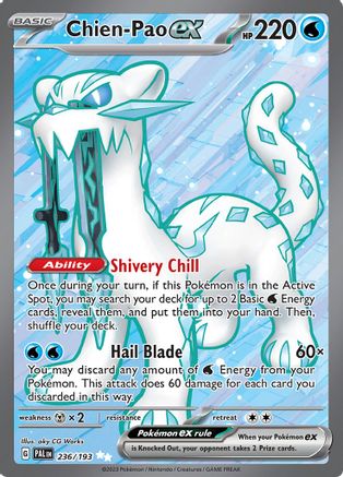 Chien-Pao ex - 236/193 - Ultra Rare - Holographique