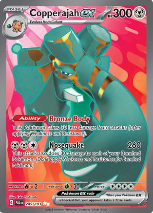 Pachyradjah ex - 245/193 - Ultra Rare - Holofoil