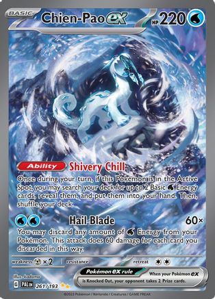 Chien-Pao ex - 261/193  - Special Illustration Rare - Holofoil
