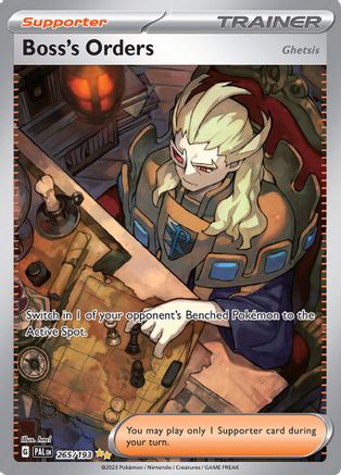 Boss's Orders - 265/193  - Special Illustration Rare - Holofoil