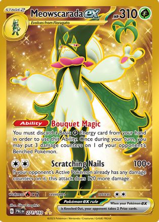 Meowscarada ex - 271/193  - Hyper Rare - Holofoil