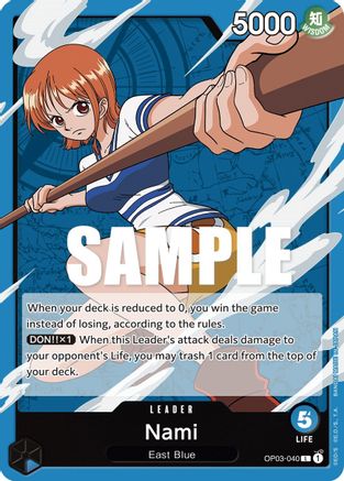 Nami (040) (OP03-040) - Leader