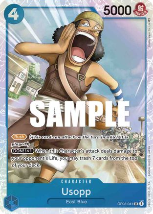 Usopp (OP03-041) - Super Rare