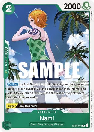 Nami (030) (OP03-030) - Rare