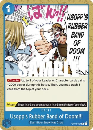 Usopp's Rubber Band of Doom!!! (OP03-054) - Common