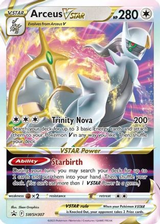 Arceus VSTAR - SWSH307  - Promo - Holofoil