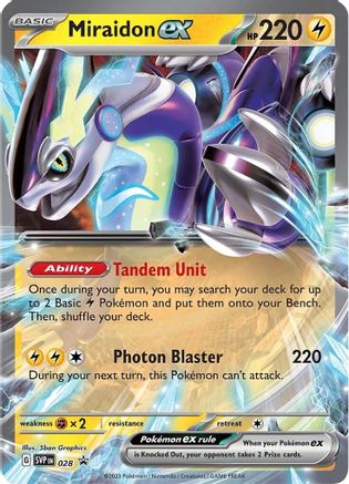 Miraidon ex - 028  - Promo - Holofoil