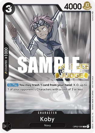 Koby (Juge) (OP02-098) - Promo