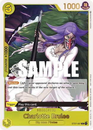Charlotte Brulee (Pack de participation au Championnat en Magasin) (ST07-007) - Promo