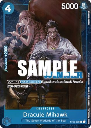 Dracule Mihawk (Pack Gagnant Vol. 4) (ST03-005) - Courante