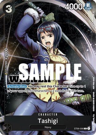 Tashigi (Pack Gagnant Vol. 4) (ST06-006) - Cartes Promotionnelles One Piece - Commune