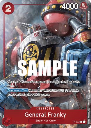 General Franky (Event Pack Vol. 2) (P-027) - Promo