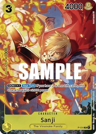 Sanji (Pack Événement Vol. 2) (P-034) - Promo