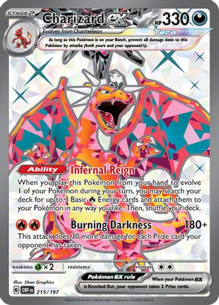 Charizard ex - 215/197  - Ultra Rare - Holofoil
