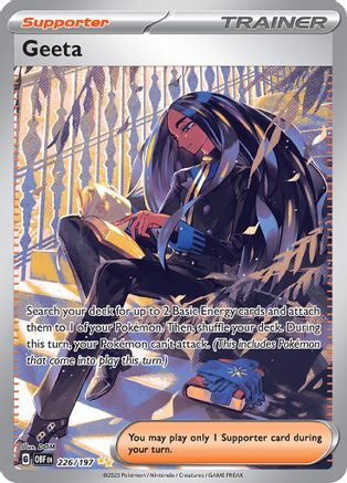 Geeta - 226/197  - Special Illustration Rare - Holofoil