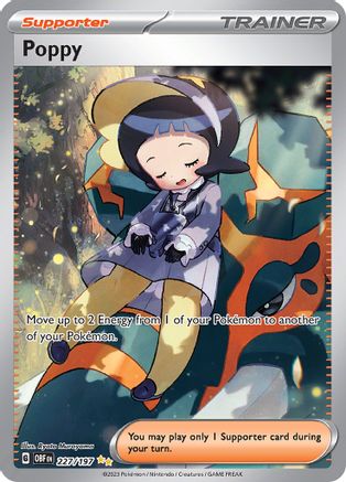 Poppy - 227/197  - Special Illustration Rare - Holofoil