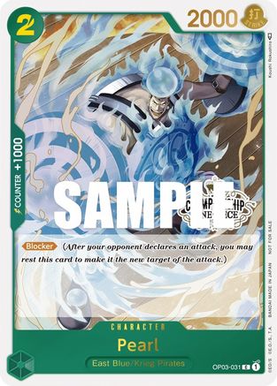 Perle (Pack de Participation au Championnat de Magasin Vol. 2) (OP03-031) - Promo