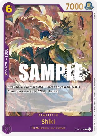 Shiki (Pack de participation au Championnat de magasin Vol. 2) (ST05-008) - Promo
