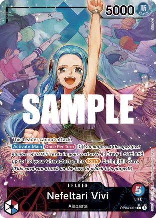 Nefeltari Vivi (001) (Alternate Art) (OP04-001) - Leader