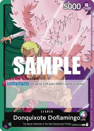 Don Quichotte Doflamingo (019) (OP04-019) - Leader