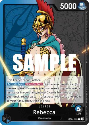 Rebecca (039) (OP04-039) - Leader