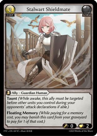 Stalwart Shieldmate (047) -  Common