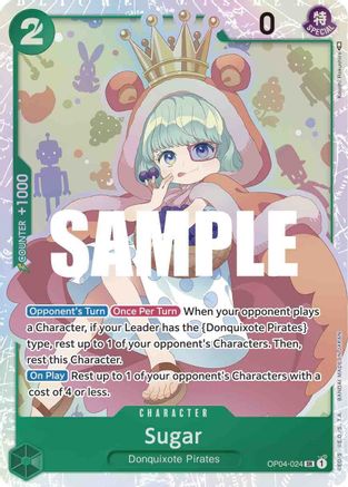 Sugar (OP04-024) - Super Rare