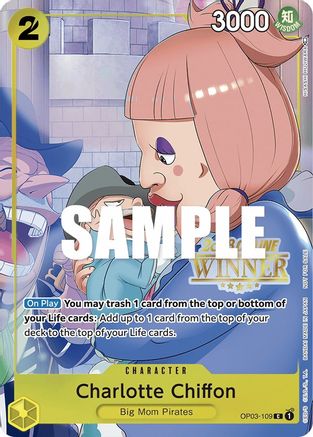 Charlotte Chiffon (Online Regional 2023) [Winner] (OP03-109)  -  Promo