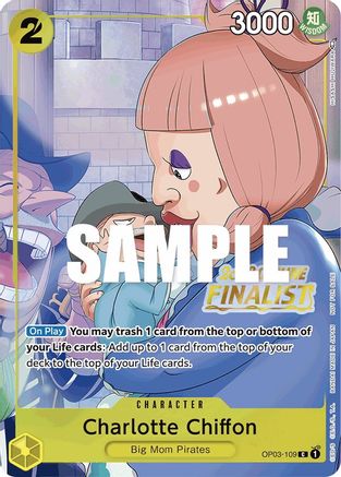 Charlotte Chiffon (Offline Regional 2023) [Finaliste] (OP03-109) - Promo