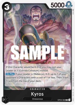 Kyros (OP04-082) - Rare
