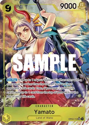 Yamato (Alternate Art) (OP04-112) - Super Rare