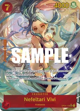 Nefeltari Vivi (118) (Alternate Art) (OP04-118) - Secret Rare