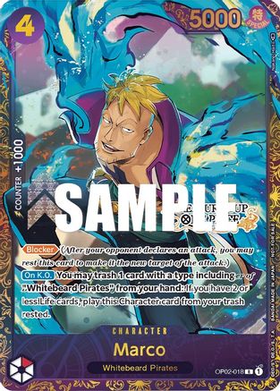 Marco (Treasure Cup) (OP02-018)  -  Rare