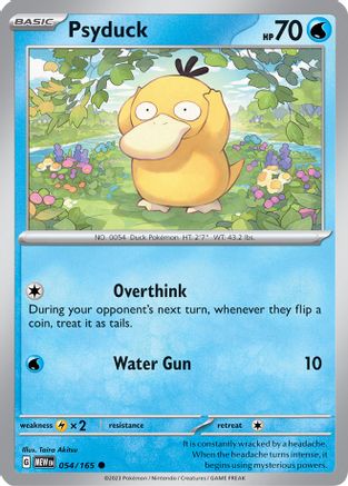 Psyduck - 054/165  - Common - Normal