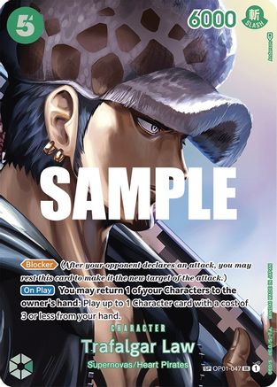 Trafalgar Law (SP) (OP01-047) - Super Rare