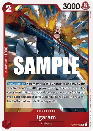Igaram (OP04-002) - Rare