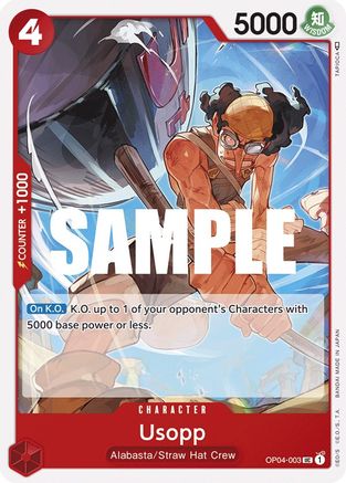 Usopp (OP04-003) - Peu fréquent