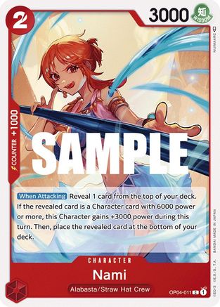 Nami (OP04-011) - Common